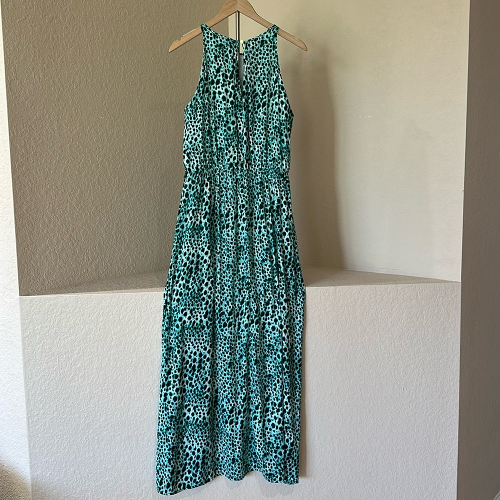 Women's Jennifer Lopez Silky Maxi Dress - Picture 4 of 8